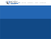 Tablet Screenshot of kabaconsulting.com